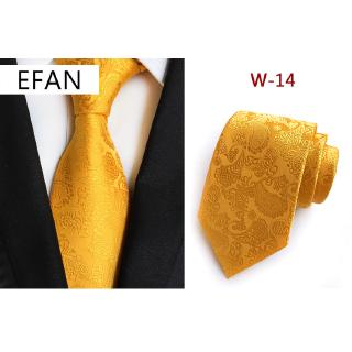 18 colores nuevo clásico paisley flor jacquard tejido 100% seda hombres corbata corbata (8)