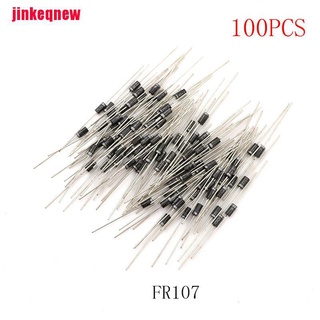 jncl 100pcs rectificador diodo fr107 1a 1000v do-41 fr107 jnn