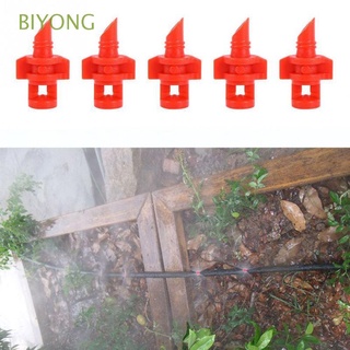 BIYONG 50Pcs/bag Planting Supplies Garden Sprinkler Irrigation System Watering Spray Misting 180/360 Degree Lawn Micro Nozzle/Multicolor