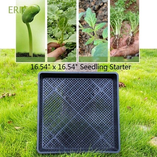 ERIC1 1pc Nursery Trays Plant Garden Supplies Seedling Starter Tray Flower Pots Plant Growing Propagation Seed Germination Extra Strength Grow Box/Multicolor