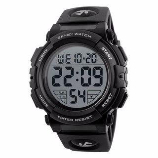[warranty]skmei 1258 reloj de pulsera digital deportivo deportivo de 50m para hombre a prueba de agua