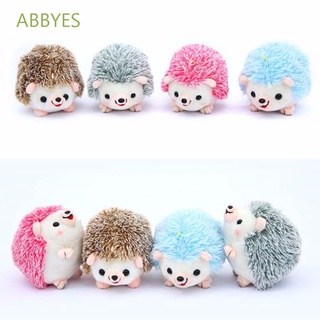 ABBYES Cartoon Plush Dolls Cute Animal Plush Toy Plush Keychain Key Ring Key Chain Hedgehog Kids Toy Bag Pendant Ornament Stuffed Toys/Multicolor (1)