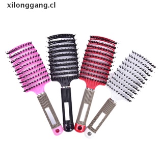 LONGANG 1PC Hair Scalp Massage Comb Bristle Nylon Hairbrush Hairdressing Styling Tools .