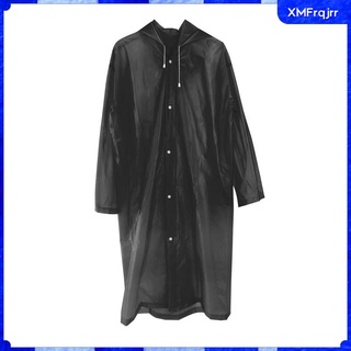 Unisex Raincoat Rain Coats Poncho with Hood Adult Running Walking Rainwear (5)