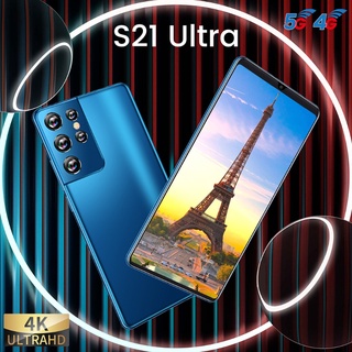 Navaeiry S21 Ultra 1 pieza 5G Desbloqueado A-ndroid versión De Celular teléfono inteligente Pro-grado cámara De video Alta reslang 8+256G (7)