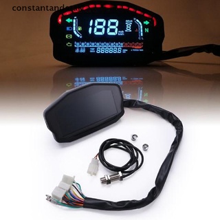 [CON] Tacómetro Digital LCD Universal Para Motocicleta/Velocímetro LED/Medidor De Cuentakilómetros SRA