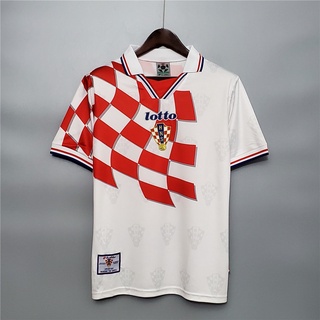 1998 croatia home retro camiseta de fútbol
