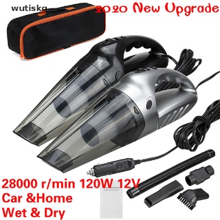 Wutiskg 120W 12V Portable Home Auto Car Handheld Vacuum Cleaner Duster Dirt Suction CL