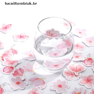 Luiukhot 45 piezas/paquete de stickers Para diario/cereza/Sakura perio (Lucaiitombiuk) (3)