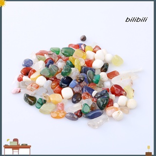 es 1 bolsa de 100 g de colores mezclados de forma irregular piedras caídas roca gema perlas chips