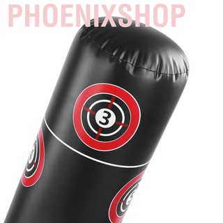 Phoenixshop inflable saco de boxeo ligero boxeo rebote espalda alivio de presión accesorio de PVC portátil para adultos gimnasio niños Fitness (3)