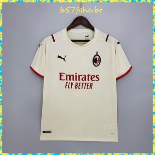 [b57fghc.br]21/22 Camiseta deportiva de fútbol AC Milan II