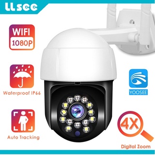 LLSEE Yoosee Cámara de Vigilancia IP Al Aire Libre Rastrea Automáticamente CCTV WiFi 1080P PTZ smart guard Para Proteger La Externa Camara de Vigilan