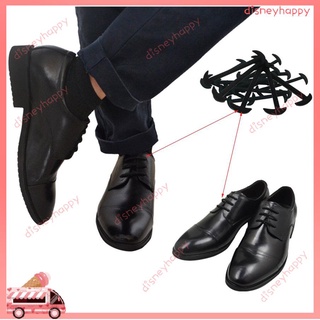 12 unids/set popular sin lazo cordones de silicona elástica cordones para zapatos de cuero