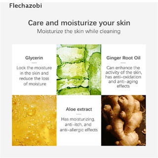 [flechazobi] jabón de cúrcuma herbal natural exfoliante limpieza nutritivo control de aceite blanqueamiento caliente