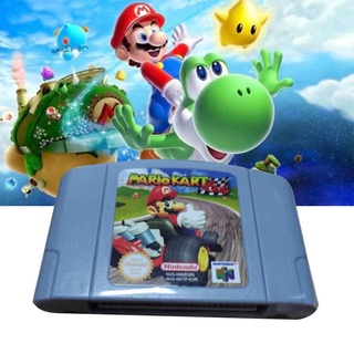 Para Nintendo N64 Mario Kart 64 Cartucho De Videojuegos Tarjeta De Consola Inglés