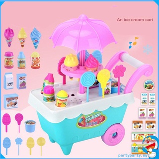 Tc Mini helado caramelo coche juguetes Pretent juego niños juguetes niños juguete para niños