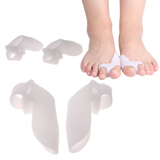 ❀ifashion1❀2pcs Silicone Splint Big Toe Separator Overlapping Spreader Protection
