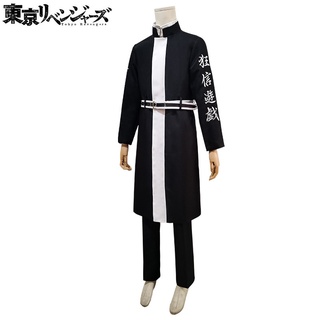 caliente tokyo revengers cosplay manga larga tops abrigo pantalones conjunto tokyo manji gang mikey draken keisuke anime uniforme disfraz (5)