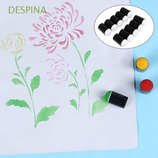 DESPINA 10pcs/set Painting Sponge Crafts Art Tools Finger Painting Drawing Daubers DIY Staining Paint Inking Painting Tool