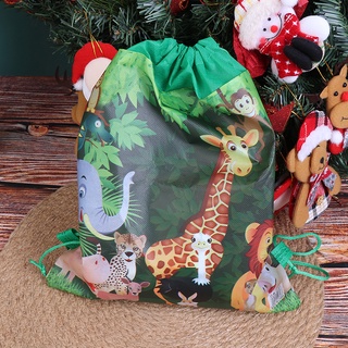 {FCC} Forest zoo - mochila escolar con cordón para niños, niñas, mochila, mochila {akindofstar.cl}