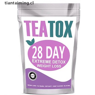 [tiantaiming] 28 días de pérdida de peso té detox adelgazar teatox quema grasa limpiar pérdida de peso corporal [cl]