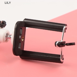 [LILY] Camera Cell Phone Holder Clip Desktop Photography Telescopic Tripod Holder Stand (9)