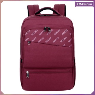 Waterproof Unisex Laptop Backpack Computer Notebook School Travel Bag