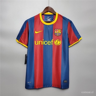 comoai Jersey/Camisa De fútbol retro Barcelona 2010/2011 la mejor calidad tailandesa