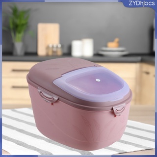 10kg Large Capacity Food Storage Container Rice Container Bin Insect-proof