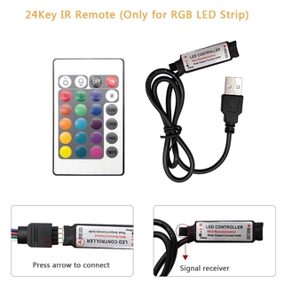GBKOF USB 2835SMD DC5V LED Tira De Luz Flexible 1M 2M 3M 4M 5M Cinta HDTV Escritorio TV Retroiluminación Polarizada (5)