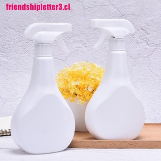 [F3CL] 500 ml blanco vacío Spray botella de plástico prensa de mano agente de limpieza hervidor pulverizador