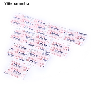 Yijiangnanhg 10pcs/lot flexible band aid plaster sterile hemostasis stickers 3.8cmx3.8cm Hot