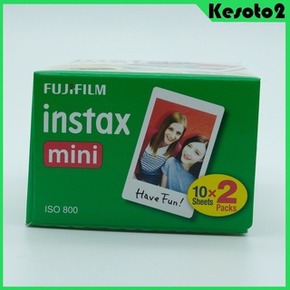 Brkeoto2 láminas De Foto blancas 20 Para cámara Fuji Instax instantánea Mini 7s 25 90 9 (2)