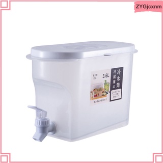 Mix Drinks Cold Kettle, Water Jug for Fruit Tea, Hot And Cold Iced Tea, Cold Drink Jug, Ice Drink Dispenser with Tap, Freshness