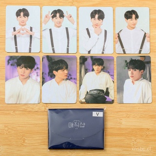 8 unids/set kpop bts member 5th muster 2019 mini photocards collective lomo card qyvu