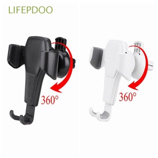 LIFEPDOO Universal Mobile Phone Holder Vehicle Car Air Vent Clip Stand Car Mount Auto Rotatable GPS Support Gravity Cell Phone