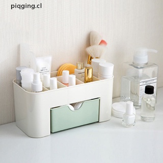(lucky) Plastic Storage Case Makeup Organizer MakeUp Brush Storage Box with Drawer piqging.cl