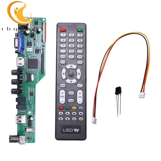 Free Program T.HD8503.03C Universal LCD TV Controller Driver Board TV/AV/PC/HDMI/USB Russian Language 5 OSD Games