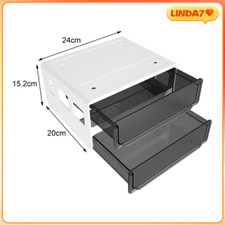 (Linda7) Caja De almacenamiento De escritorio Auto-Organizador/Organizador De escritorio/caja De almacenamiento De escritorio/Organizador oculto Para oficina