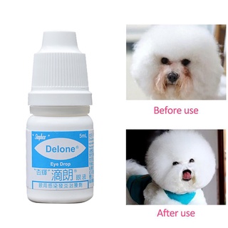 DROPS [xf]5ml cuidado de la salud perro gato eliminar manchas lagrimas suciedad líquido gotas para los ojos suministros para mascotas (1)