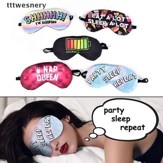 *tttwesnery* 3D Eye Mask Shade Cover Rest Sleep Eyepatch Blindfold Shield Travel Sleeping Aid hot sell