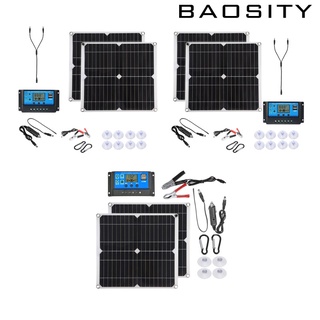 [BAOSITY*] Kit de Panel Solar de 50 vatios con puerto USB de alta eficiencia