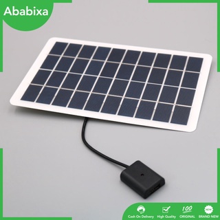 5v 5W Panel Solar cargador USB puerto policristalino silicona cámara de viaje teléfono celular cargador para montar al aire libre impermeable jardín luces de pared (1)