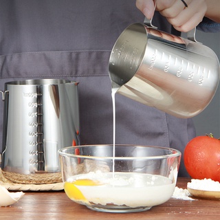 jarra de leche espumante de acero inoxidable espumador de leche taza medidas en el lado para latte art espresso máquinas cappuccino (6)