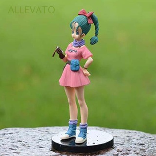 ALLEVATO Japanese Anime Dragon Ball Z DBZ Figure Model Toys Action Figurine Desktop Ornaments Bunny Girl Statue Toys Gifts PVC Young Bulma Figurine Toy