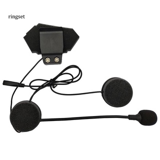 ringset bt12 casco de motocicleta auriculares bluetooth compatible con intercomunicación manos libres micrófono auriculares