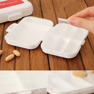 [hst]portabe multicapa 8 compartimentos caja de pastillas a prueba de humedad