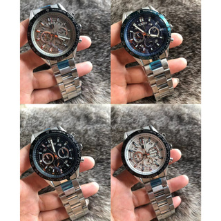 Nuevo TAG hombres reloj deportivo de alta calidad multifunción 6 pines banda de acero sólido cronógrafo (9)