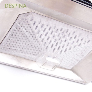 DESPINA 12Pcs/Set Suction Oil Paper Cooking Filter Paper Kitchen Supplies Pollution Filter Mesh Grease Filter Range Hood Clean Anti-oil Non-woven Fabric Oil Filter Film/Multicolor (1)
